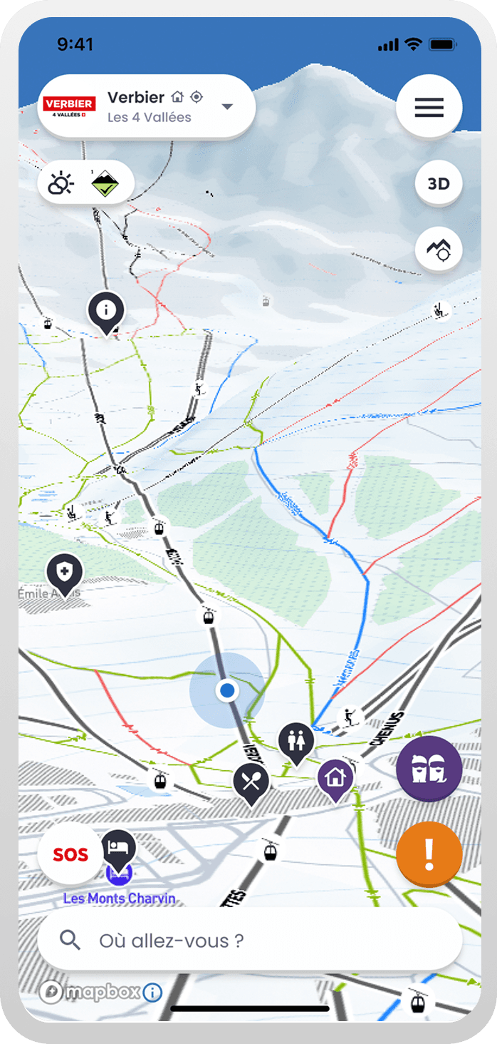 Visuel de conception du projet Skiif